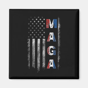 Mega Trump 2024 USA-flagga Amerikansk Magnet