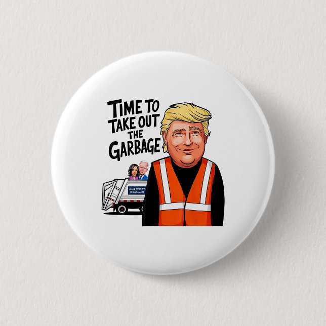 Mega Trump Garge Lastbil tid att ta ut Garge Knapp (Framsida)