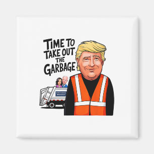 Mega Trump Garge Lastbil tid att ta ut Garge Magnet