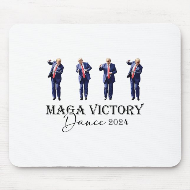 Mega Victory Dance Trump 2024 47:e presidenten Musmatta (Framsidan)