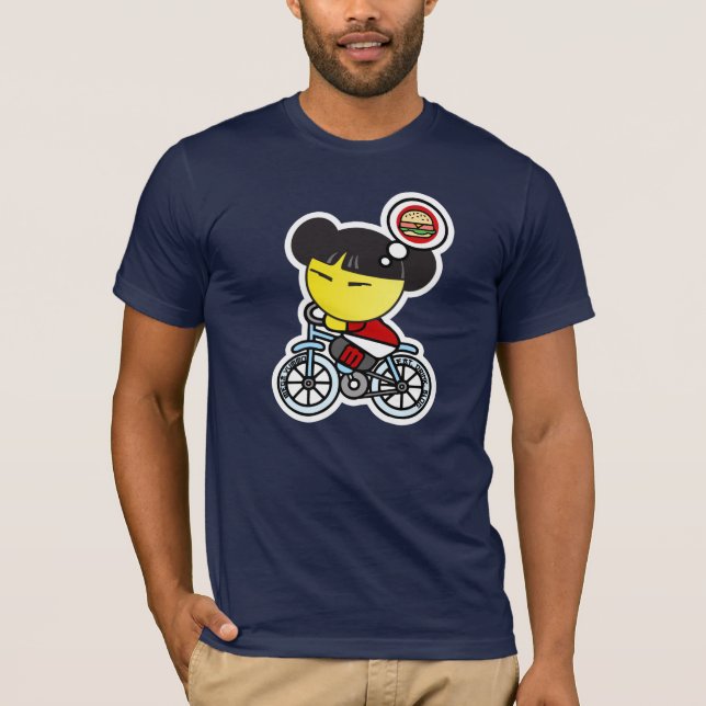 Mega Yummo cykla T-shirt (Framsida)
