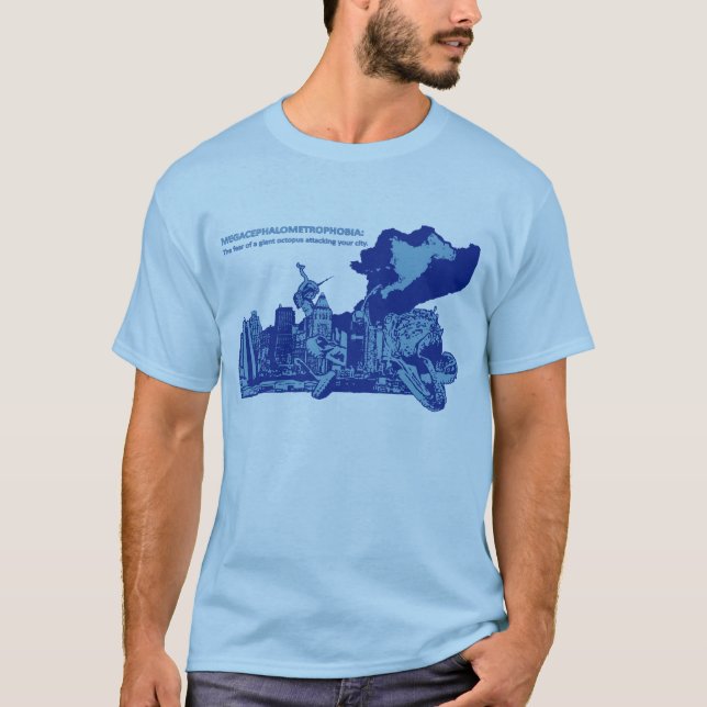 MEGACEPHALOMETROPHOBIA T SHIRT (Framsida)