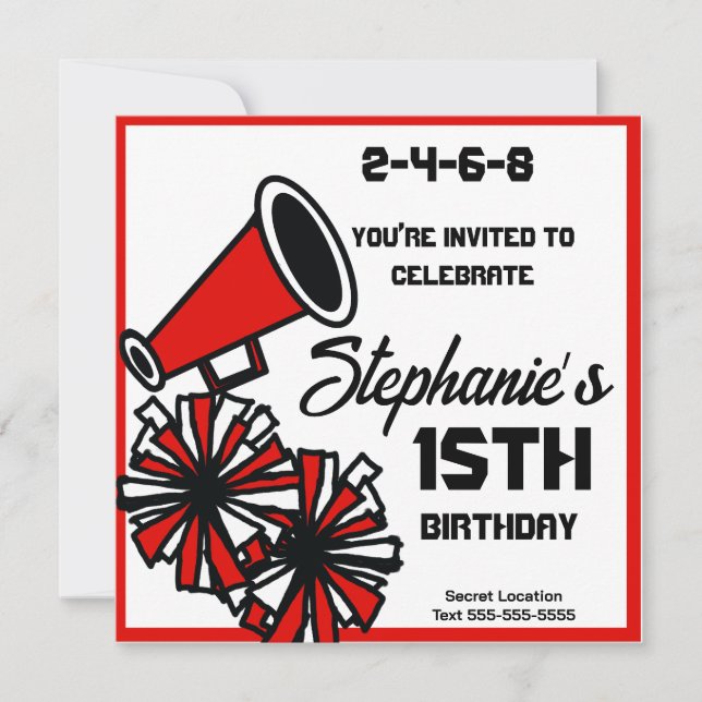 MegaCheer-inbjudan: #6-inbjudan Inbjudningar (Framsida)