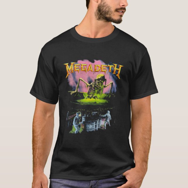 Megadeth€"Contaminated T Shirt (Framsida)
