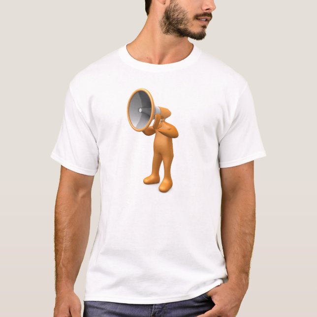 Megafonperson Tee (Framsida)