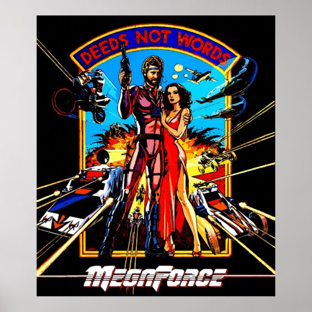 megaforce poster (Framsidan)