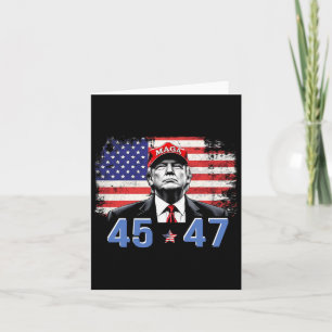 Megainvigningsdag 45 47 Donald Trump President Kort