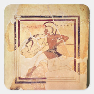Megakles Fair, 500 BC Fyrkantigt Klistermärke
