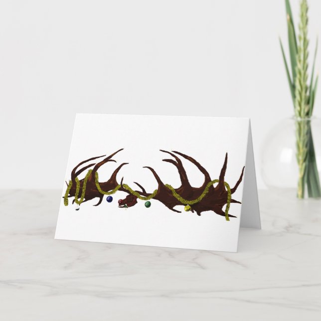 Megaloceros skallejulkort helgkort (Framsida)