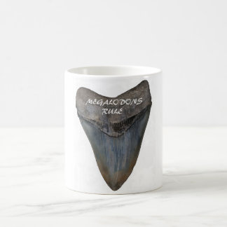 Megalodon hajtand kaffemugg