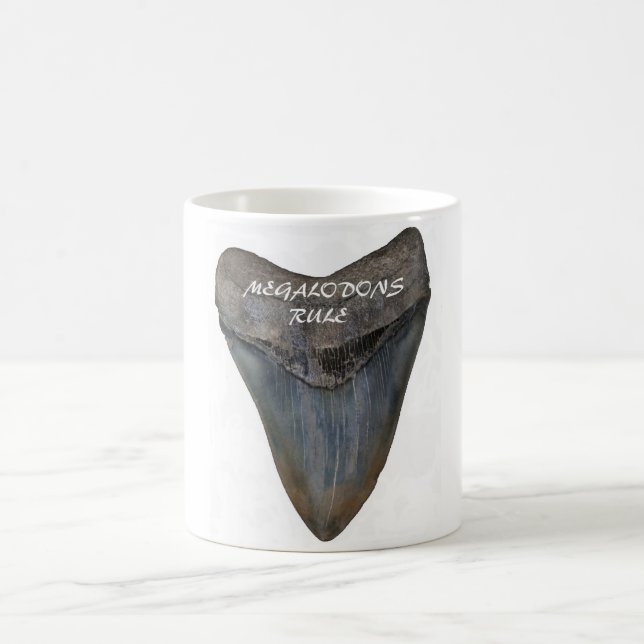 Megalodon hajtand kaffemugg (Center)