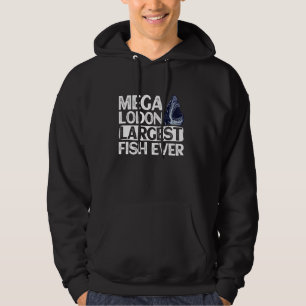 Megalodon Largest Fish All Megalodon Boys Shark Hoodie