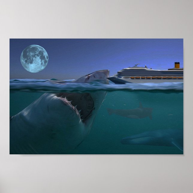 Megalodon Poster (Framsidan)