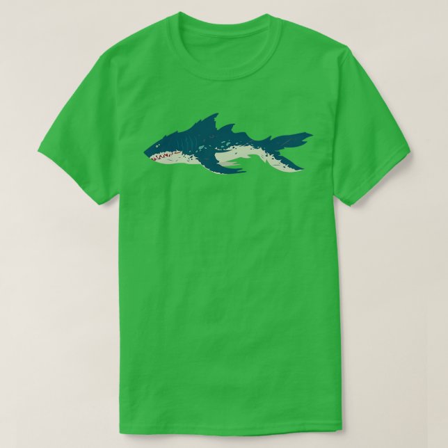 Megalodon Sea of Thieves T Shirt (Design framsida)