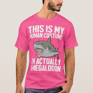 Megalodon Shark Gift Megaladon Alive Im Verkligen T Shirt