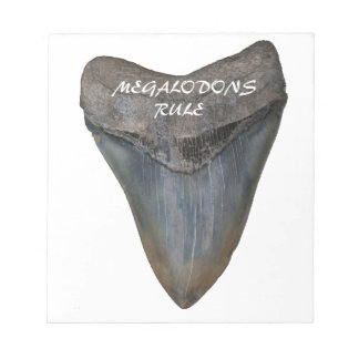 Megalodon Shark Tooth Anteckningsblock