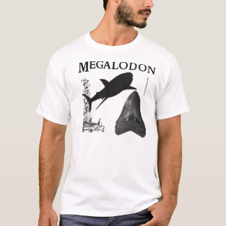 Megalodon skjorta tee shirt