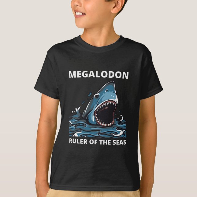 Megalodon        t shirt (Framsida)