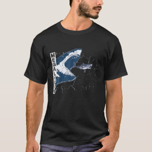 Megalodon Underbar White Shark Giant Shark Kärlek T Shirt