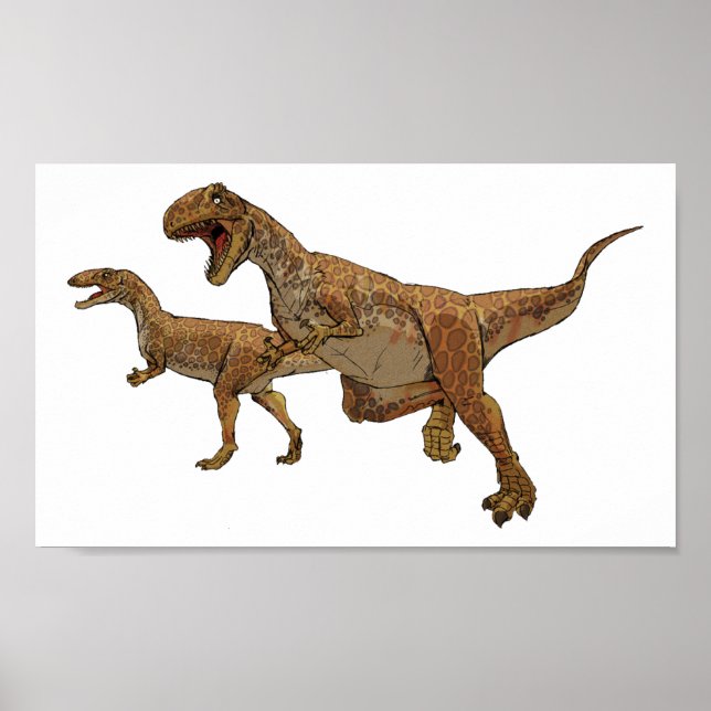 Megalosaurus Poster (Framsidan)