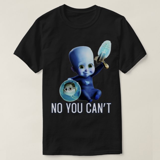 MegamindBabyquotNoDuKantquot T Shirt (Design framsida)