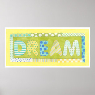 Megan Meagher, inspirationsgivande Ord   Dream Poster