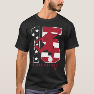 Megan Rapinoe 15 USWNT Players Association USA Soc T Shirt