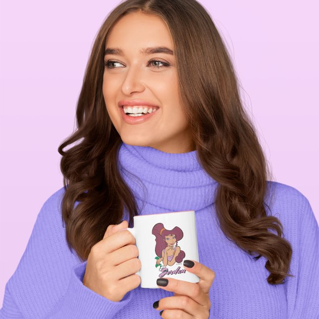 Megara Goddess at Heart Mug Mugg (Person holding mug)