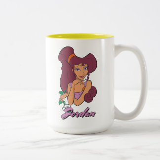 Megara Goddess at Heart Two-Tone Coffee Mug Två-Tonad Mugg