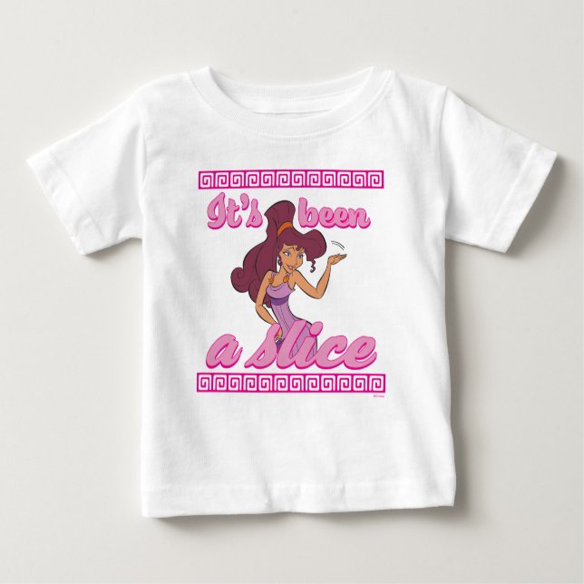Megara - It's Been a Slice Baby T-Shirt (Framsida)