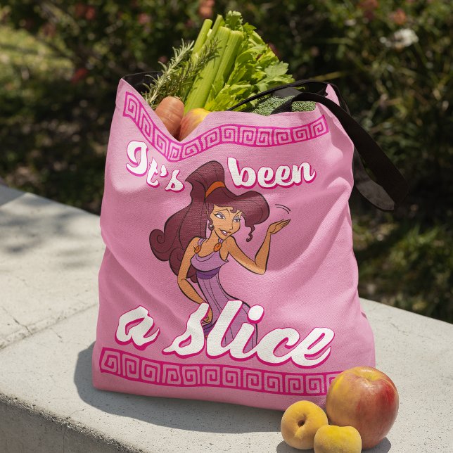 Megara - It's Been a Slice Tote Bag Tygkasse (Tote bag with produce)