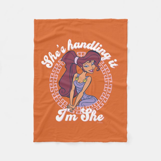Megara - She's Handling It, I'm She Fleece Blanket (Framsidan)
