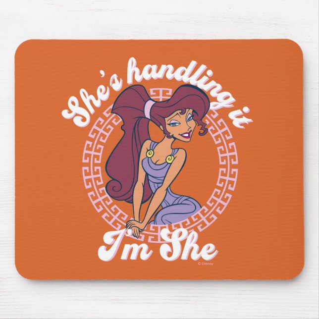 Megara - She's Handling It, I'm She Mouse Pad Musmatta (Framsidan)