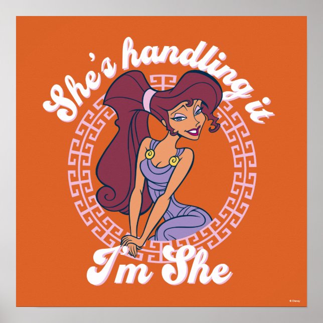 Megara - She's Handling It, I'm She Poster (Framsidan)