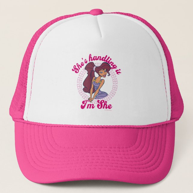 Megara - She's Handling It, I'm She Trucker Hat Keps (Framsida)