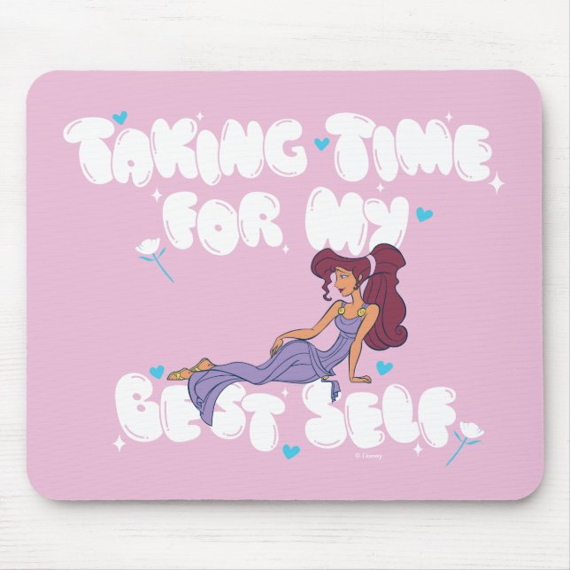 Megara - Taking Time For My Best Self Mouse Pad Musmatta (Framsidan)