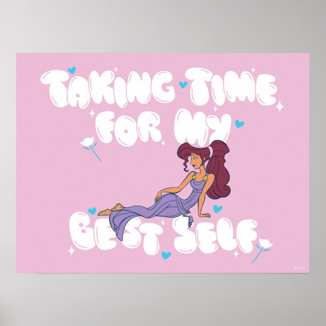 Megara - Taking Time For My Best Self Poster (Framsidan)