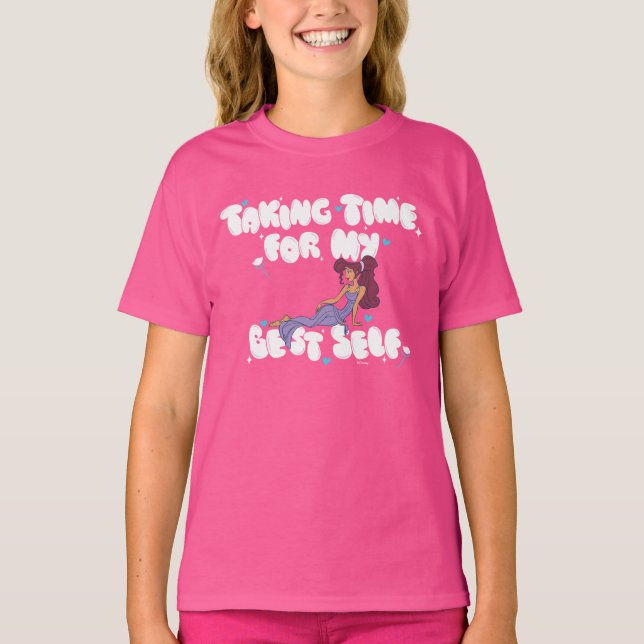 Megara - Taking Time For My Best Self T-Shirt (Framsida)