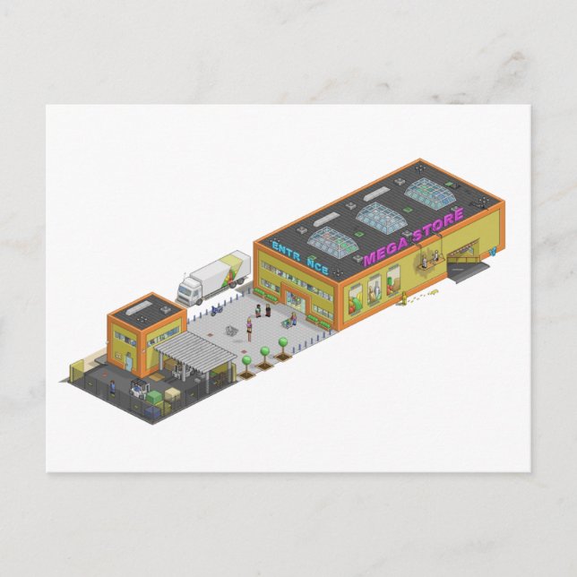 Megastore Vykort (Framsida)