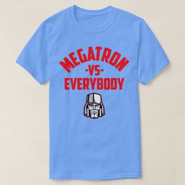 MEGATRON VS EVERYBODY T SHIRT (Design framsida)