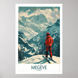 Megève Väggkonst - Frankrike 1