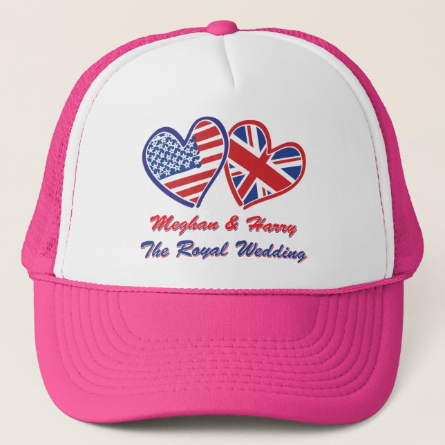 Meghan-and-Harrys Bröllop Truckerkeps (Framsida)