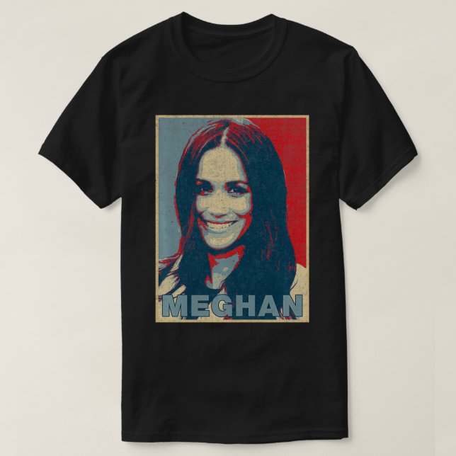 Meghan Markle President 2024  Democratic Election  T Shirt (Design framsida)
