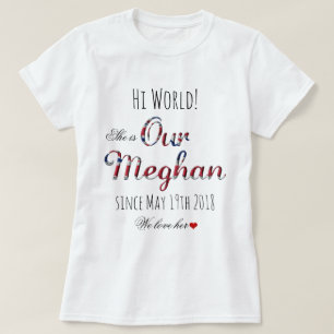 Meghan Markle Prince Harry Royal Bröllop 19 maj T Shirt