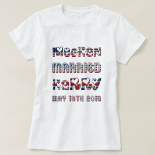 Meghan Markle Prince Harry Royal Bröllop 19 maj T Shirt