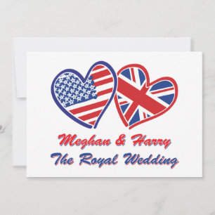Meghan och Harry Inbjudningar