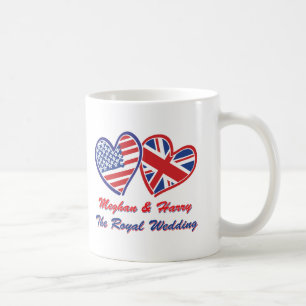 Meghan och Harry Royalet Bröllop Kaffemugg