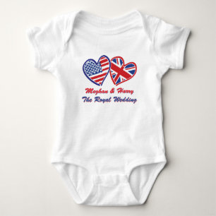Meghan och Harry Royalet Bröllop T Shirt