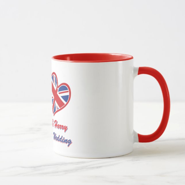 Meghan och Harry's Royal Bröllop Mugg (Höger)