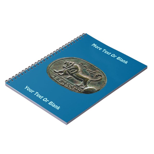 Megiddo Seal Anteckningsbok (Vänstra Sidan)
